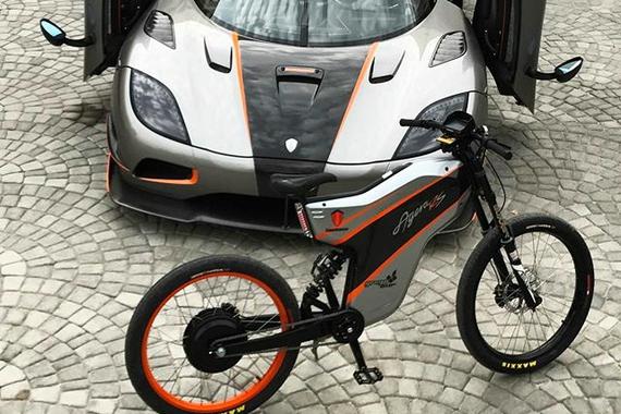 柯尼塞格自行车，售价超过百万，比一般的宝马730还要贵