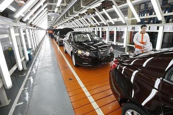 中国车企成全球汽车产业“生力军”