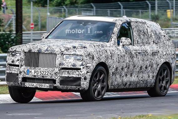 劳斯莱斯首款SUV最新谍照 纽北刷圈测试