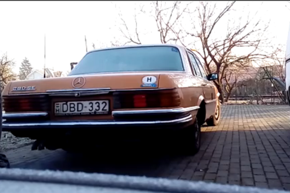 视频：廉颇老矣？奔驰280 SE冬季着车很费劲
