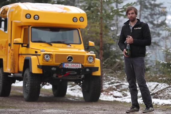 视频：奔驰G-Class的极地房车！太酷了！