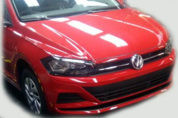 大众新POLO三厢版最新谍照 9月1日亮相