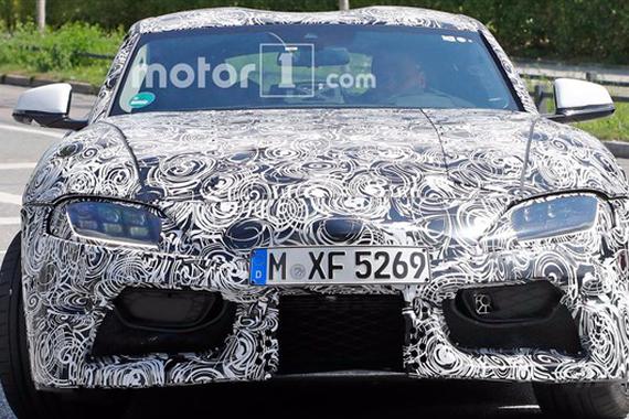 丰田Supra最新谍照 内饰很宝马/配LED头灯