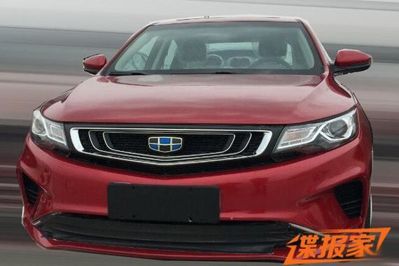 外观更具质感 新款帝豪GL路试谍照曝光