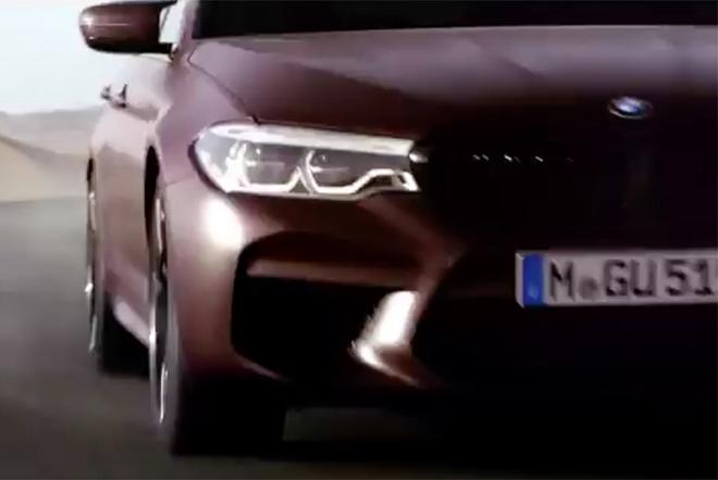 8月21日发布 宝马发布全新一代M5预告视频