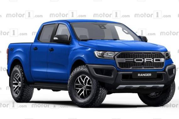 造型凶悍 全新福特Ranger Raptor假想图