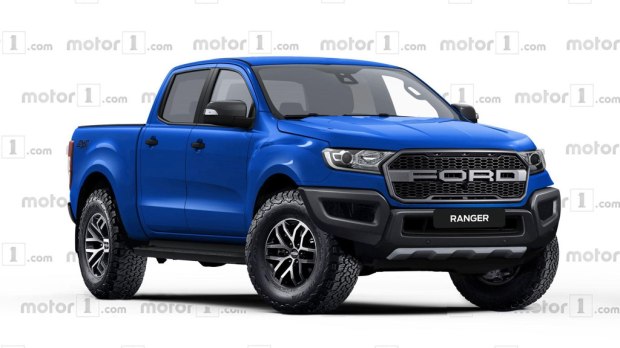 造型凶悍 全新福特Ranger Raptor假想图