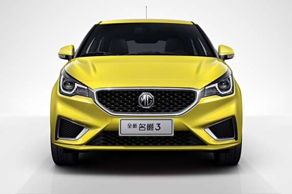 搭载互联网系统 全新名爵3推4款车型成都车展上市