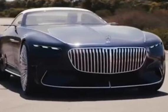 梅赛德斯迈巴赫创意广告：科技感十足