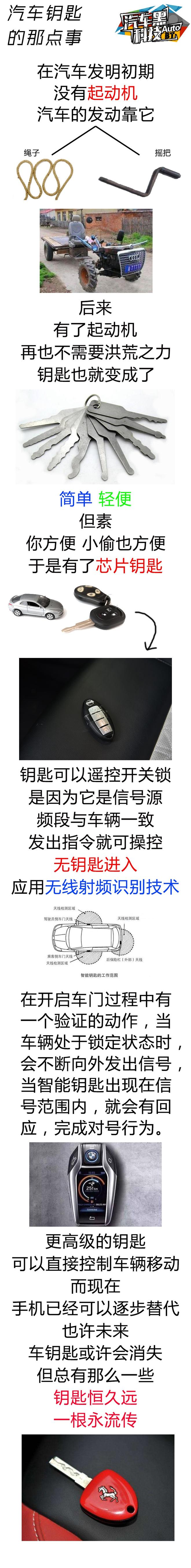 原始or智能 你的车钥匙停留在哪一代