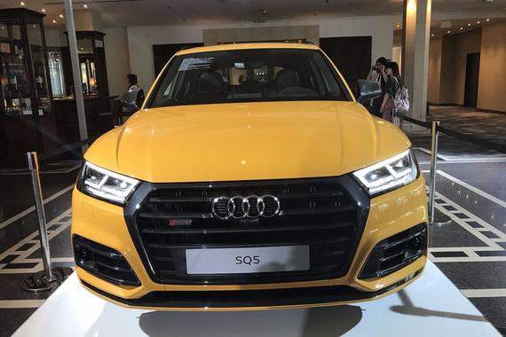 海外实拍奥迪SQ5, 新奥迪Q5, 新奥迪A8