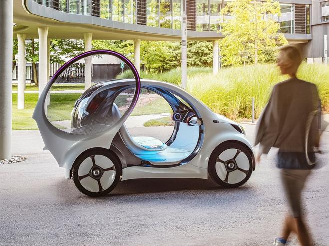 smart全新概念车正式亮相 畅想未来交通
