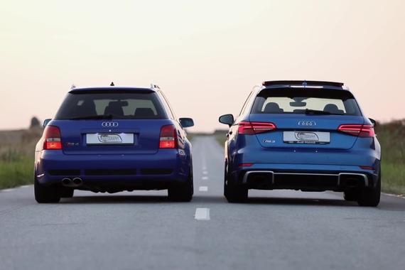 视频：『跨时空对话』2001奥迪RS4 & 2018奥迪RS3