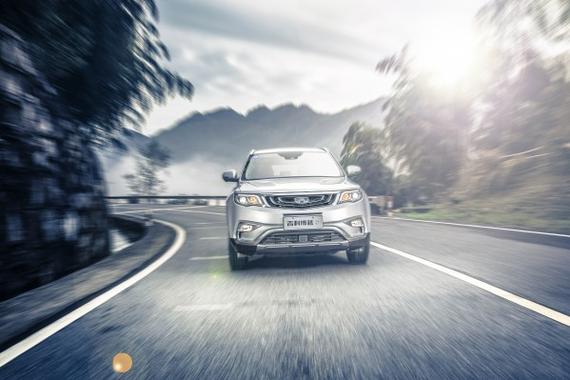 最美吉利博越，确实很漂亮