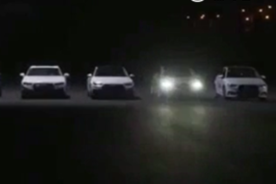 视频：奥迪将车灯玩出了新高度，灯厂的称号真不是盖的