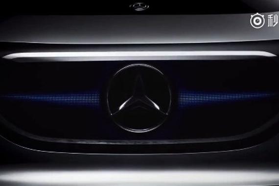 视频：灯光炫目！奔驰最新纯电动概念车