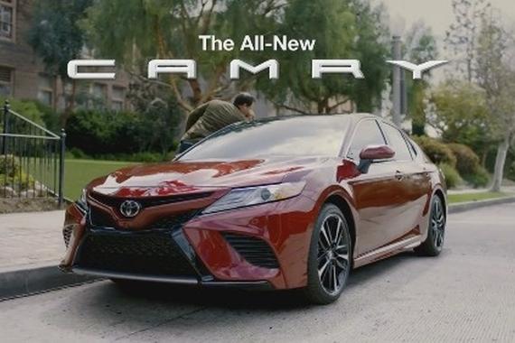 丰田新一代凯美瑞运动版广告“Thrill”