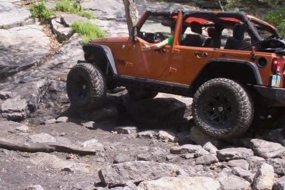 牧马人丛林极限穿越