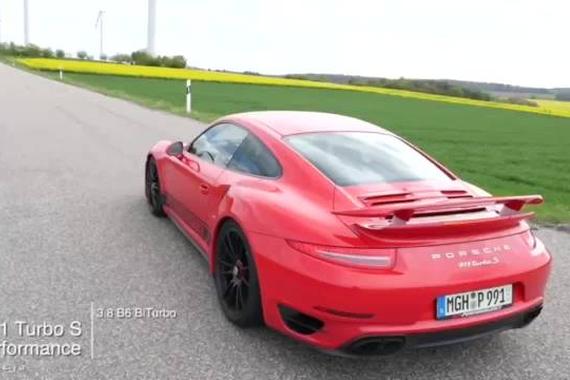 实测Porsche 911 turbo s 750马力0-312km加速性能