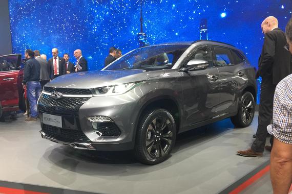 2017法兰克福车展 奇瑞重磅SUV EXEED TX发布