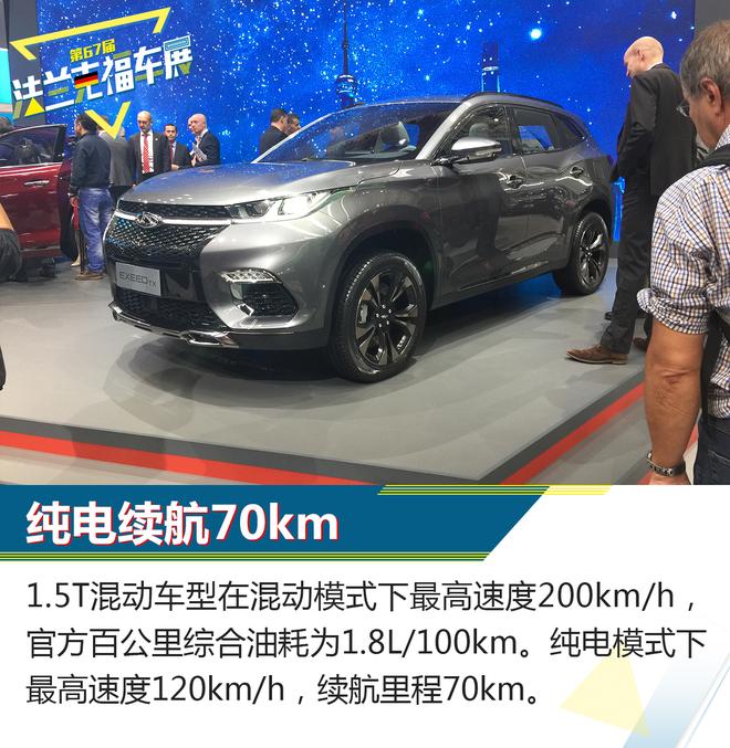 奇瑞EXEED TX车型解析 定位中高端市场