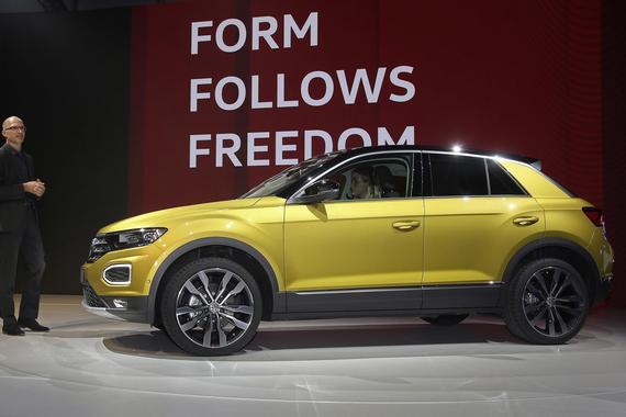 一汽-大众将国产 大众T-ROC亮相法兰克福车展