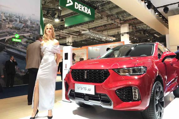 WEY亮相法兰克福车展，向全世界展示中国实力