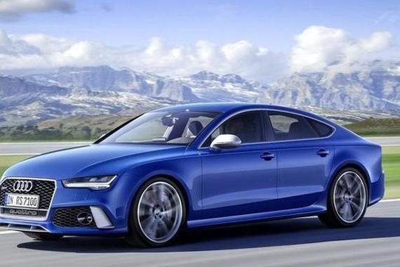 地表最强四门轿跑 西装野兽奥迪RS7