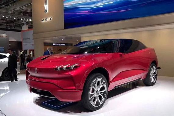 法兰克福亮相中式豪华SUV  WEY带来一抹中国红