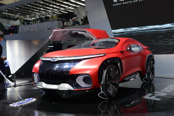 亮剑法兰克福车展,奇瑞带来的EXEED系列实力几何？