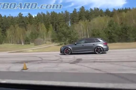 同门之争 奥迪TTS加速对比奥迪RS 3