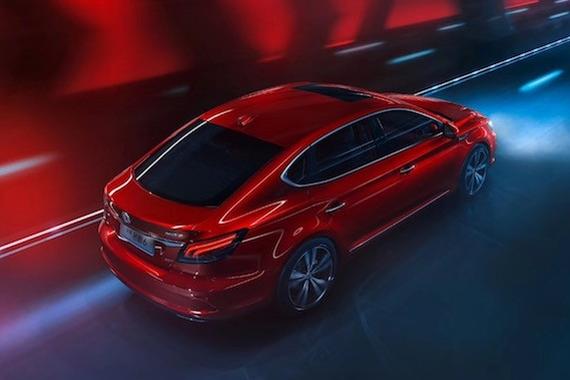 隔空喊话马自达 全新上汽名爵6官图曝光