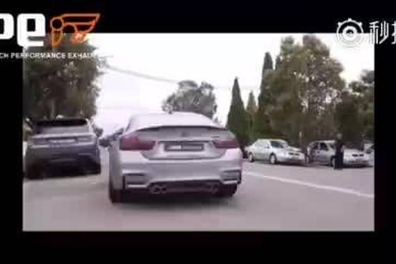 宝马M4 IPE智能阀门排气