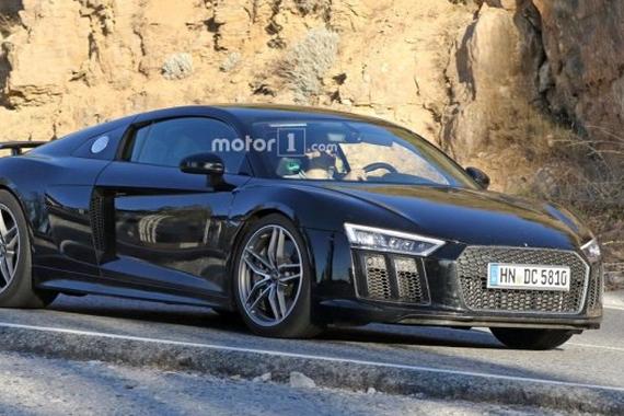 曝奥迪R8新车型路试谍照