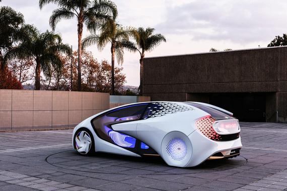 丰田将在2020年测试“会说话”的自动驾驶电动车