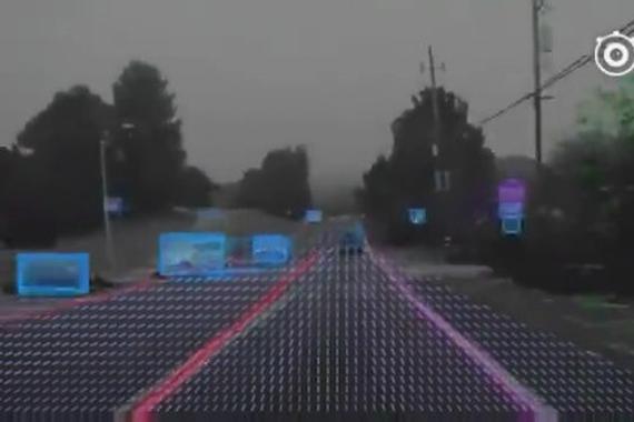 据说在自动驾驶汽车的眼里，世界是这样的！