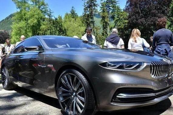 宝马9系来了！这车真是太漂亮了 我也只能看看了