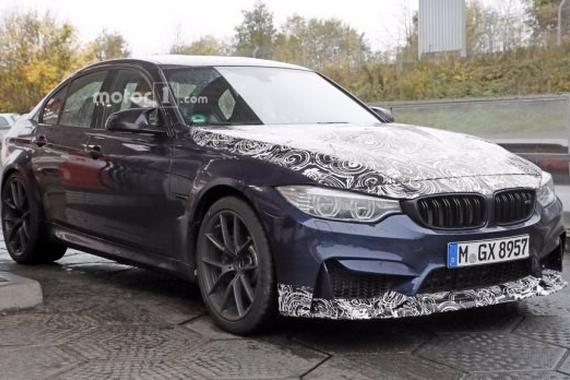 或460马力/2018年上市 曝宝马M3 CS谍照