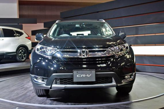 七个座位的紧凑型SUV 全新CR-V七座版车展实拍