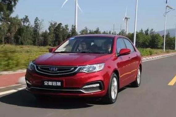 销量王牌配置升级 试驾吉利1.5L全新远景