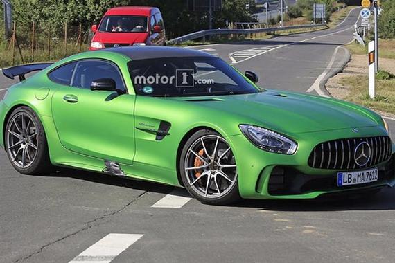 梅赛德斯-AMG GT4 量产版无伪谍照曝光