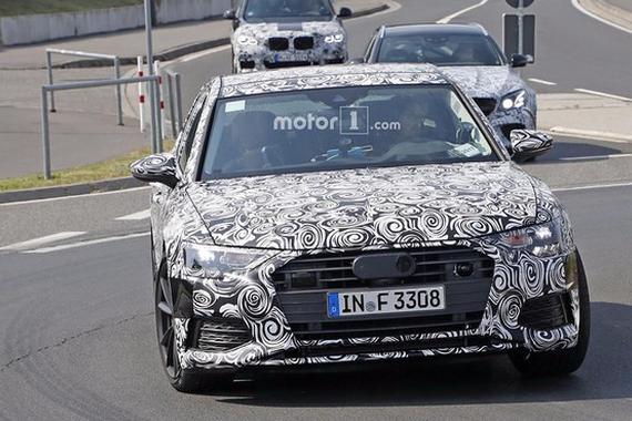 奥迪全新S6测试谍照曝光 2018年初亮相