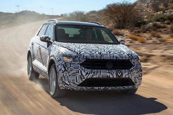 你们要的大众最新SUV来了 试大众T-Roc