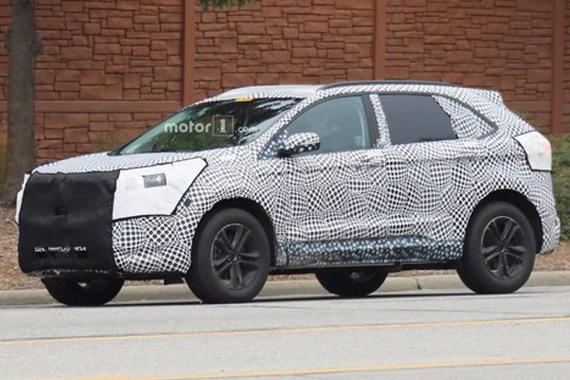 曝福特新款锐界最新谍照 或2018年1月亮相