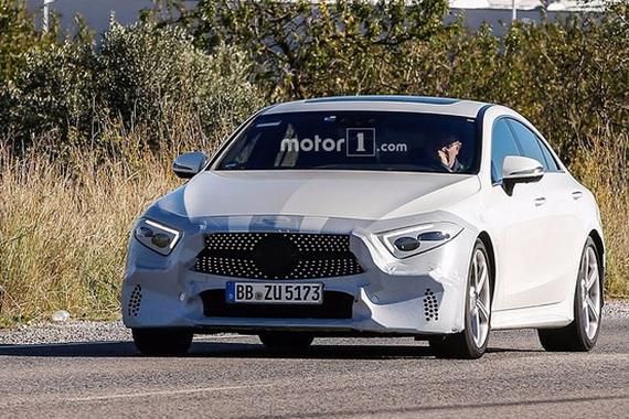 新梅赛德斯-奔驰CLS谍照 11月29日亮相