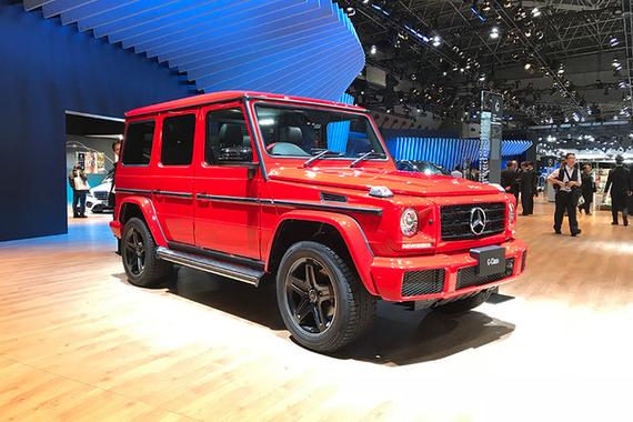 2017广州车展探馆:奔驰G级特别版抢先拍
