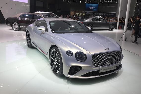 2017广州车展：宾利全新欧陆GT国内首秀