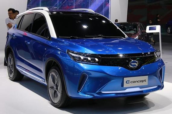 广州车展:广汽丰田E-concept概念车发布