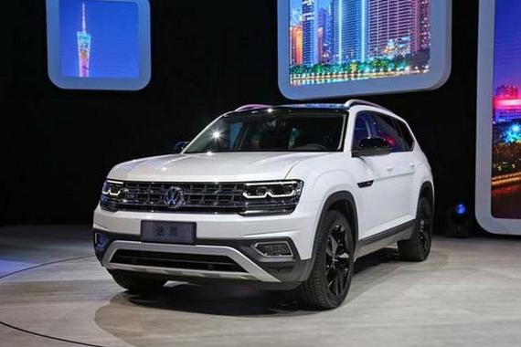 2017广州车展：上汽大众途昂极地版亮相