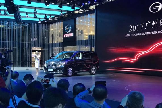 广汽传祺GM8亮相广州车展 预售价17-28万元 GL8遇到对手了？